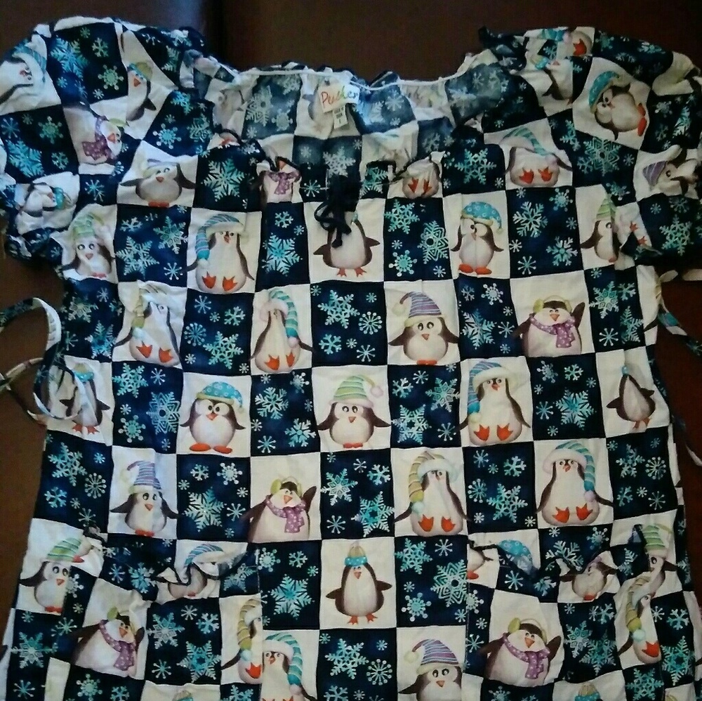 SCRUB TOP - Picture 2 of 2